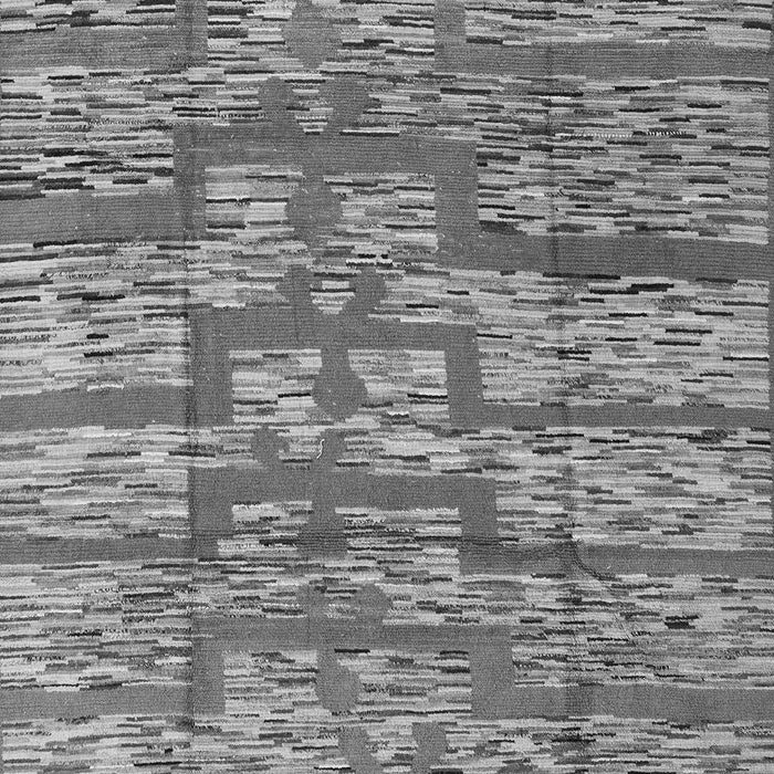 Machine Washable Abstract Gray Modern Rug, wshabs5133gry