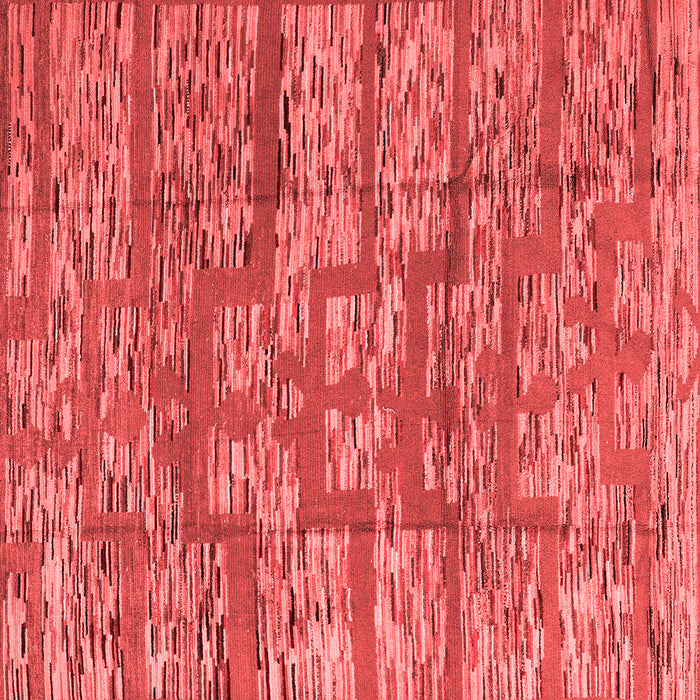 Machine Washable Abstract Red Modern Rug, wshabs5133red