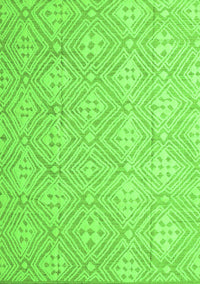 Abstract Green Modern Rug, abs5134grn