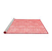 Modern Red Washable Rugs