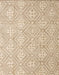 Machine Washable Abstract Light Copper Gold Rug, wshabs5134