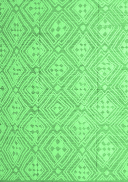 Abstract Emerald Green Modern Rug, abs5134emgrn