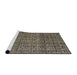 Sideview of Machine Washable Abstract Light French Beige Brown Rug, wshabs5135