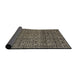 Sideview of Abstract Light French Beige Brown Modern Rug, abs5135
