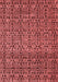 Abstract Red Modern Area Rugs