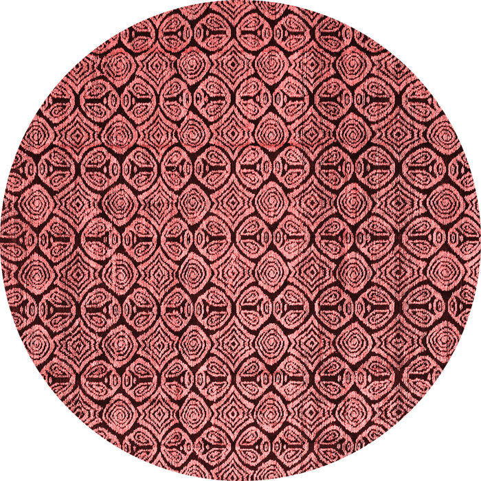 Machine Washable Abstract Red Modern Rug, wshabs5135red