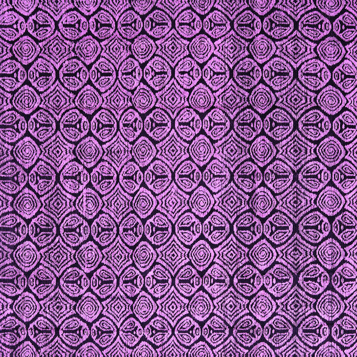 Square Abstract Purple Modern Rug, abs5135pur