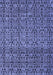 Abstract Blue Modern Rug, abs5135blu