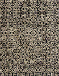 Machine Washable Abstract Light French Beige Brown Rug, wshabs5135