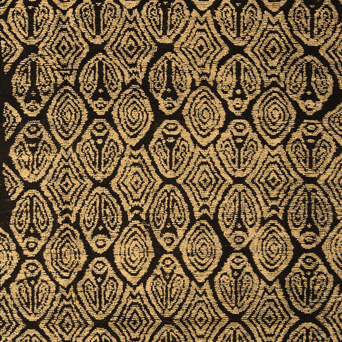 Machine Washable Abstract Brown Modern Rug, wshabs5136brn