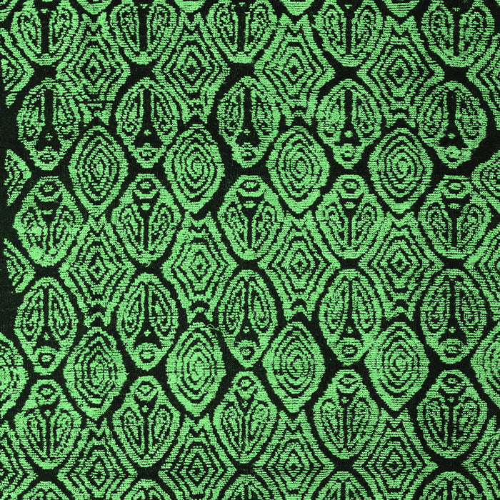 Machine Washable Abstract Emerald Green Modern Area Rugs, wshabs5136emgrn