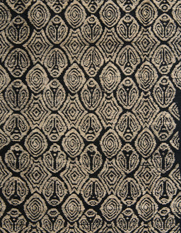 Abstract Camel Brown Modern Rug, abs5136