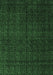 Machine Washable Abstract Emerald Green Modern Area Rugs, wshabs5137emgrn