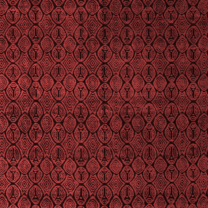 Abstract Red Modern Area Rugs