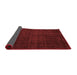 Abstract Red Modern Area Rugs