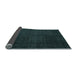 Sideview of Abstract Light Blue Modern Rug, abs5137lblu