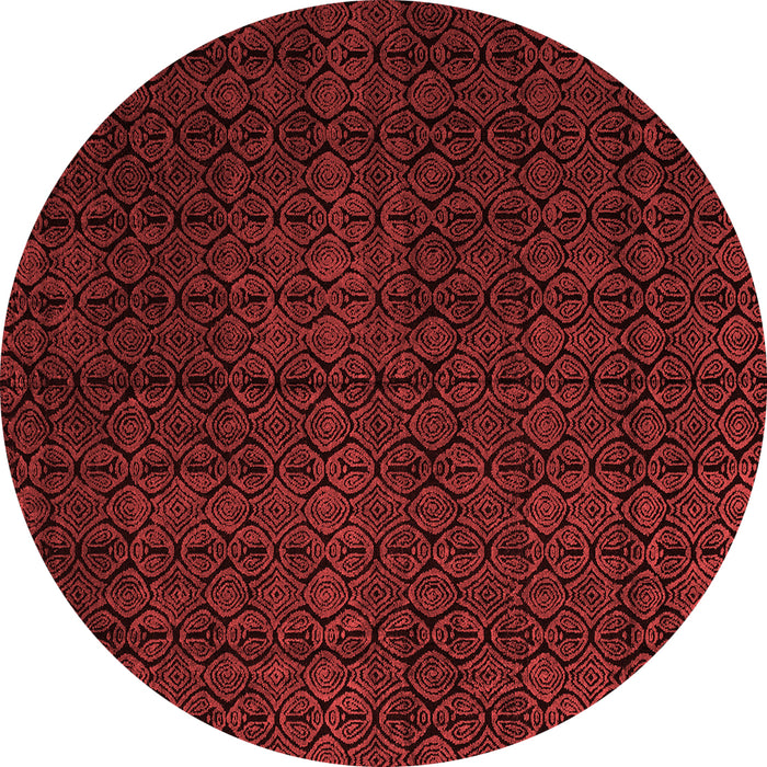 Machine Washable Abstract Red Modern Rug, wshabs5137red