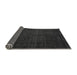 Sideview of Abstract Gray Modern Rug, abs5137gry