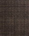 Machine Washable Abstract Coffee Brown Rug, wshabs5137