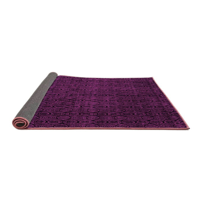 Sideview of Abstract Pink Modern Rug, abs5137pnk