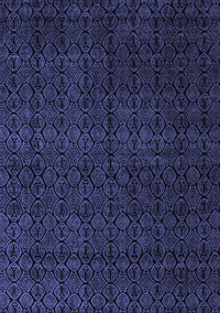 Abstract Blue Modern Rug, abs5137blu