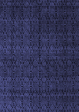 Abstract Blue Modern Rug, abs5137blu