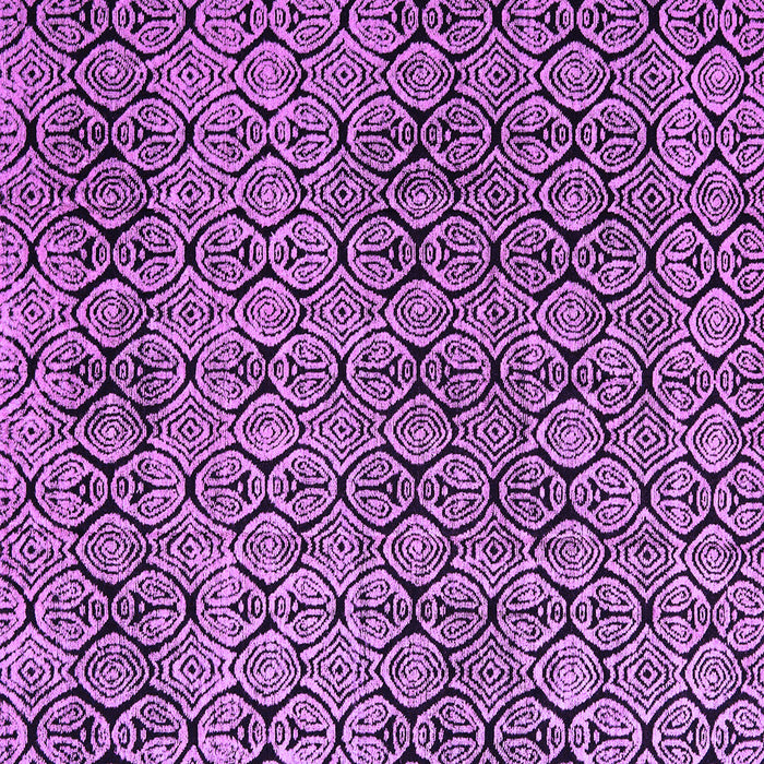 Square Machine Washable Abstract Purple Modern Area Rugs, wshabs5138pur