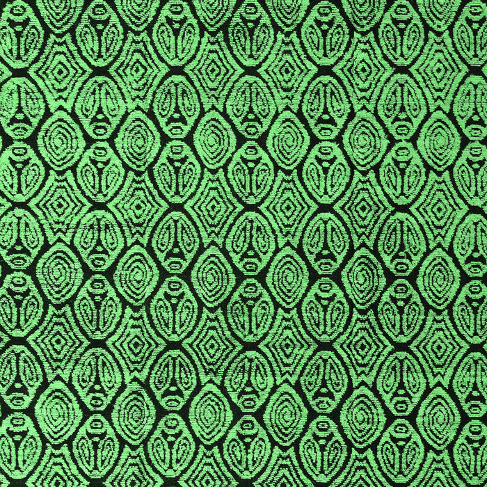 Machine Washable Abstract Emerald Green Modern Area Rugs, wshabs5138emgrn