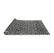 Sideview of Abstract Gray Modern Rug, abs5138gry