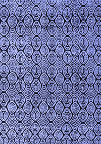 Abstract Blue Modern Rug, abs5138blu