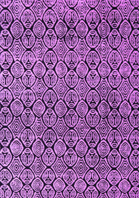 Abstract Purple Modern Rug, abs5138pur