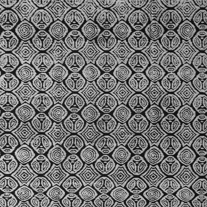 Square Abstract Gray Modern Rug, abs5138gry