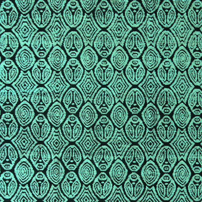 Machine Washable Abstract Turquoise Modern Area Rugs, wshabs5138turq