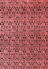 Abstract Red Modern Rug, abs5138red