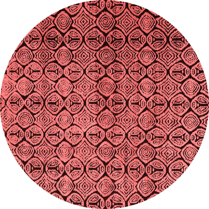 Abstract Red Modern Rug, abs5139red