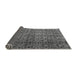 Sideview of Abstract Gray Modern Rug, abs5139gry