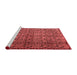 Modern Red Washable Rugs