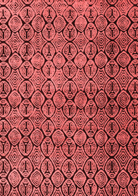 Abstract Red Modern Rug, abs5139red