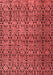 Abstract Red Modern Area Rugs