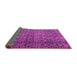 Sideview of Abstract Pink Modern Rug, abs5139pnk