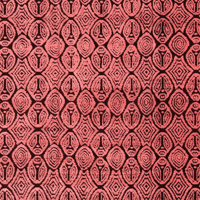 Machine Washable Abstract Red Modern Rug, wshabs5139red