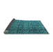 Sideview of Abstract Light Blue Modern Rug, abs5139lblu