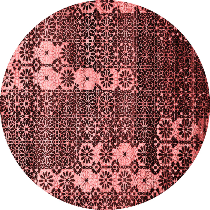 Abstract Red Modern Rug, abs513red