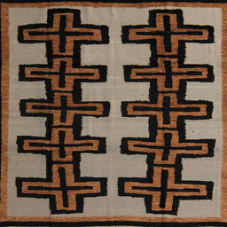 Square Machine Washable Abstract Night Red Rug, wshabs5140