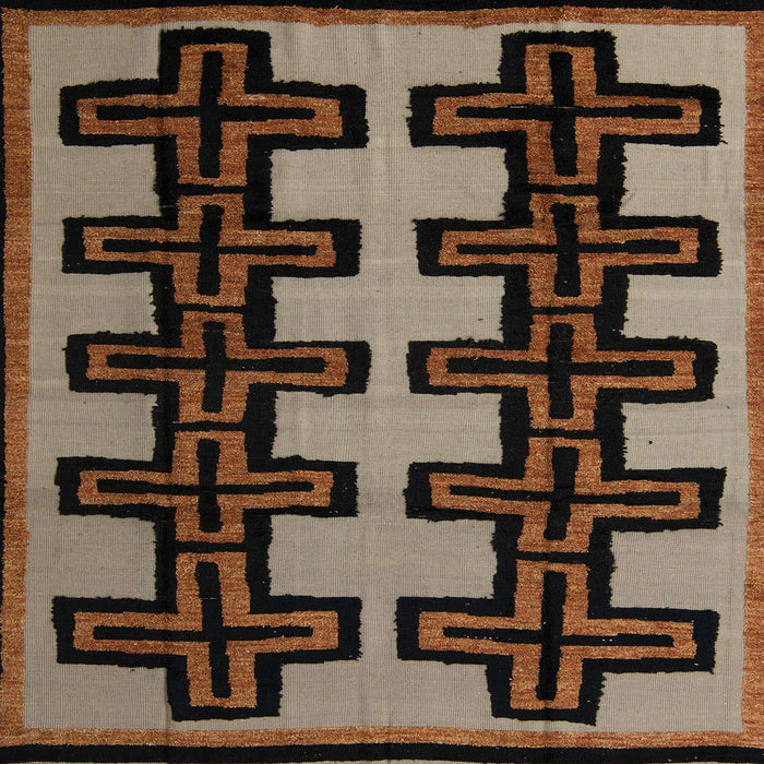 Square Machine Washable Abstract Night Red Rug, wshabs5140