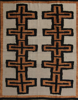 Abstract Red Modern Rug, abs5140