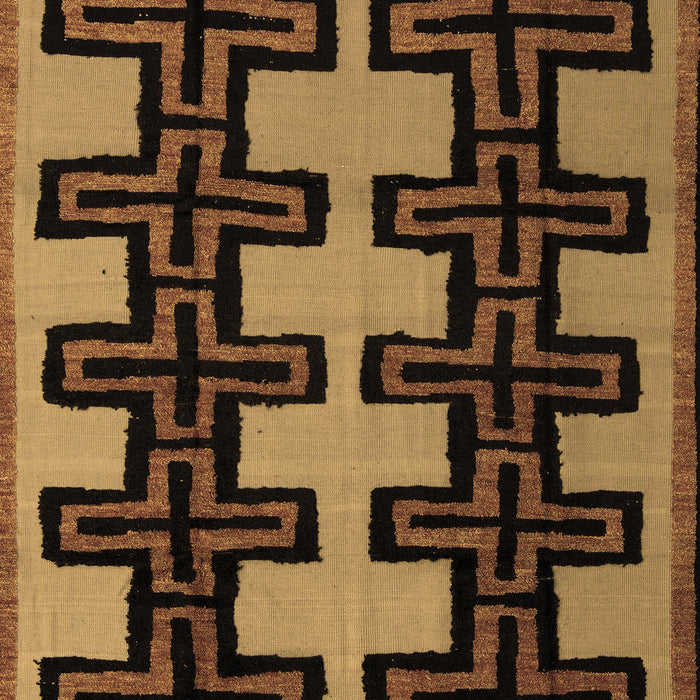 Abstract Brown Modern Rug, abs5140brn