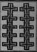 Abstract Gray Modern Rug, abs5140gry