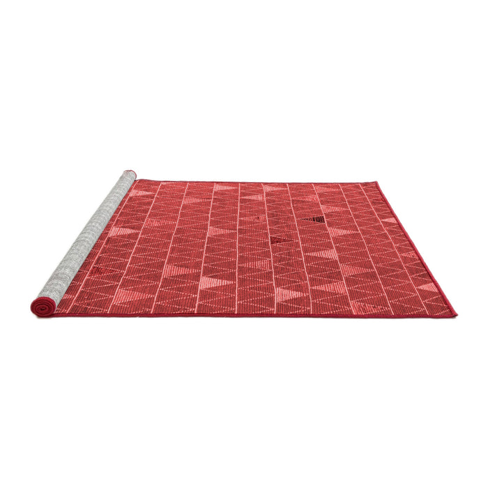 Modern Red Washable Rugs