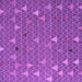 Square Abstract Purple Modern Rug, abs5141pur